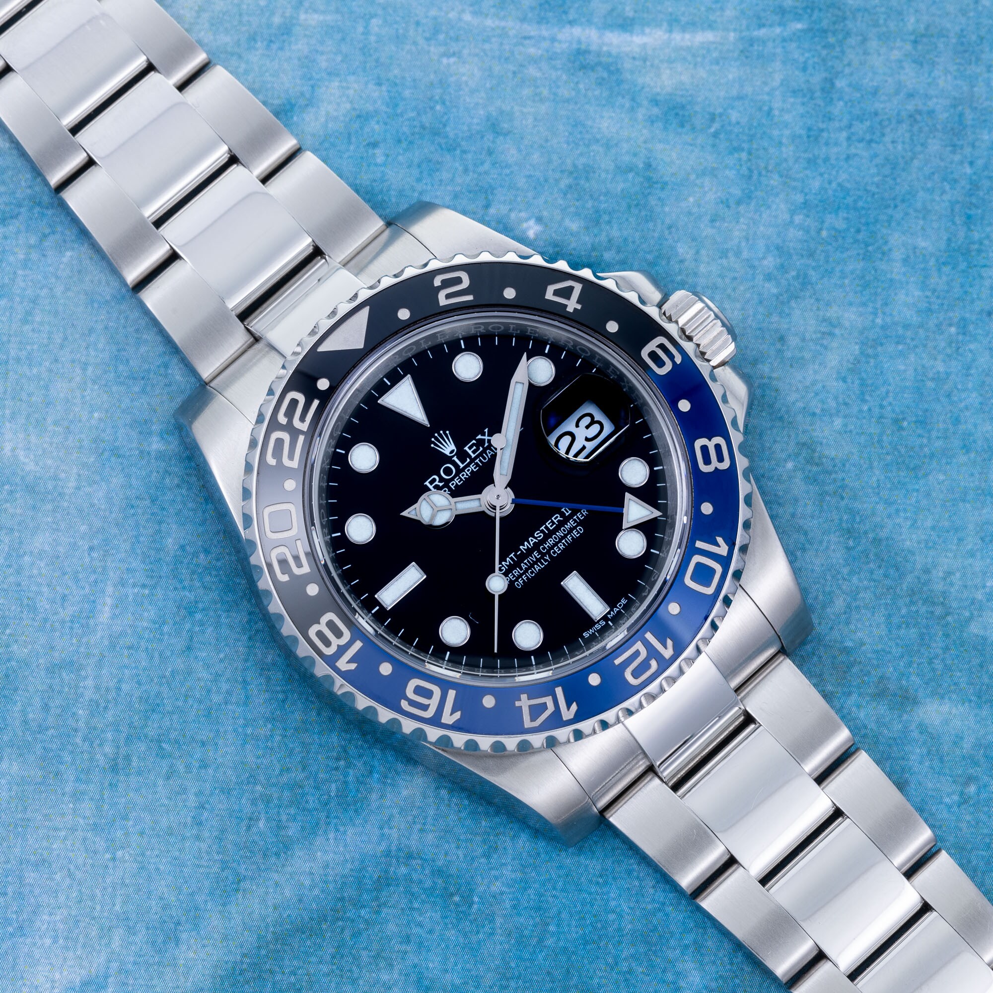 pre owned rolex batman