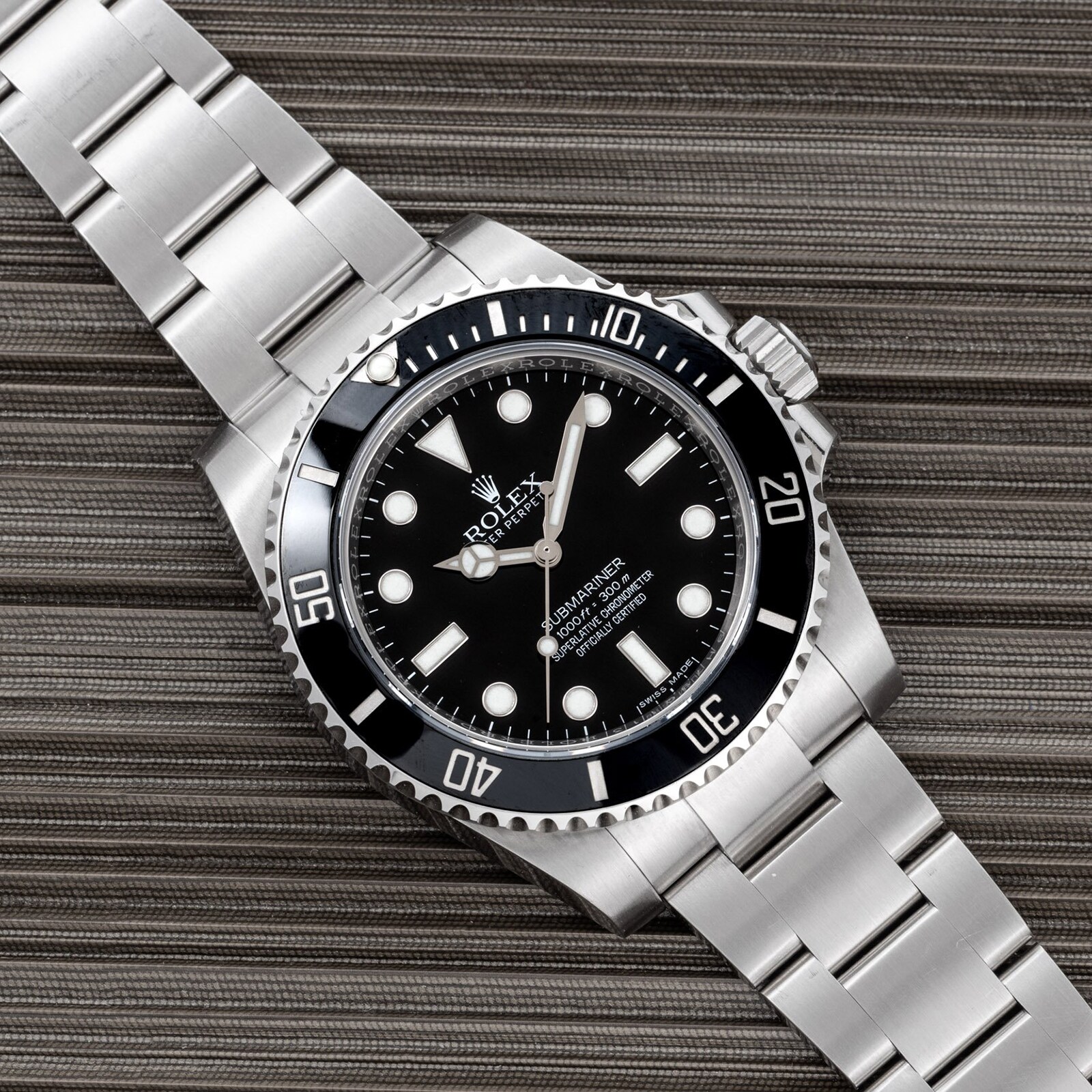 rolex submariner certified pre owned