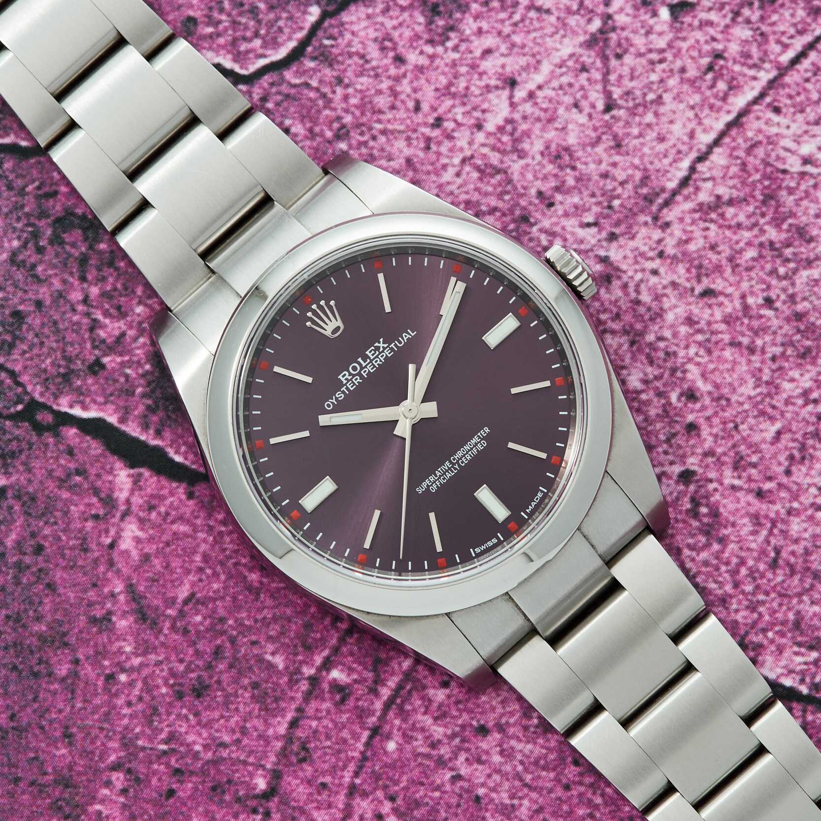 rolex oyster perpetual 39 pre owned