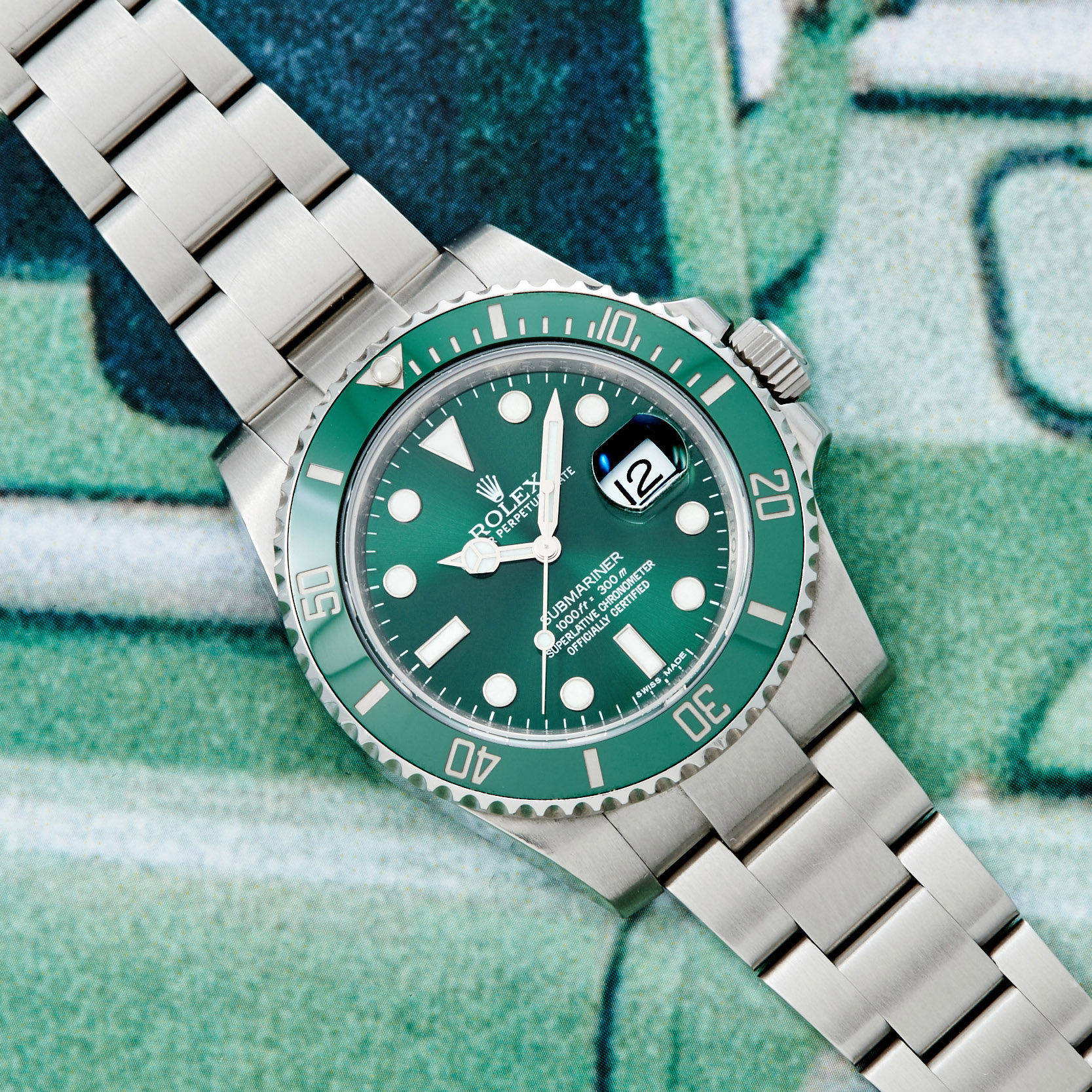 pre owned rolex submariner hulk