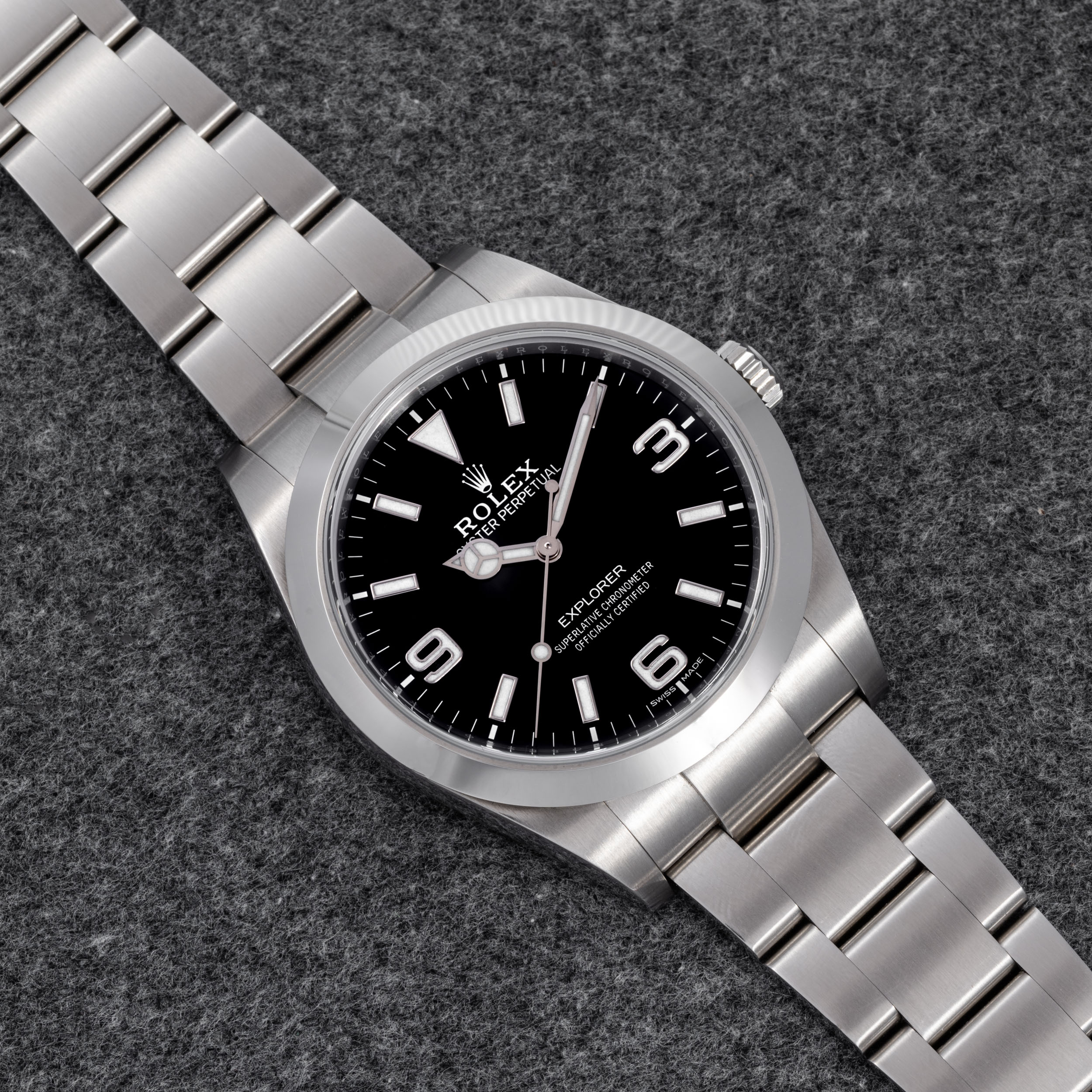 pre owned rolex explorer