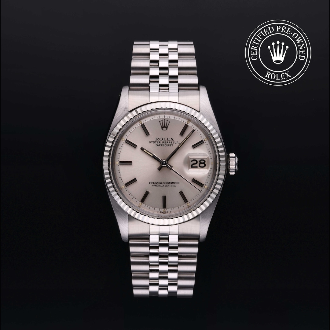 Rolex Certified Pre Owned Datejust 36 M1601 4 Mayors