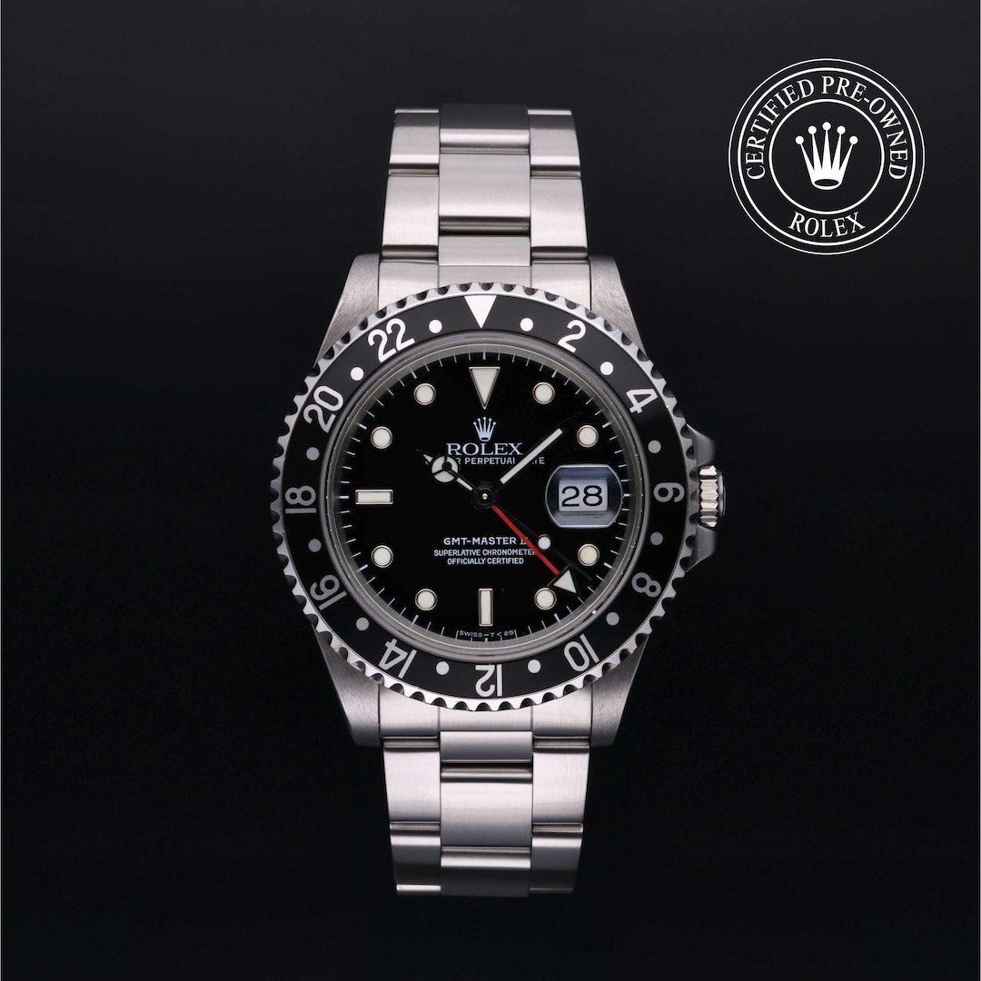 Rolex Certified Pre Owned GMT Master II M16710 Mayors