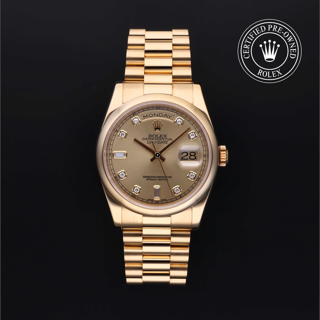 Rolex Rolex Certified Pre-Owned Day-Date 36 Rolex Rolex Certified Pre-Owned Day-Date 36
