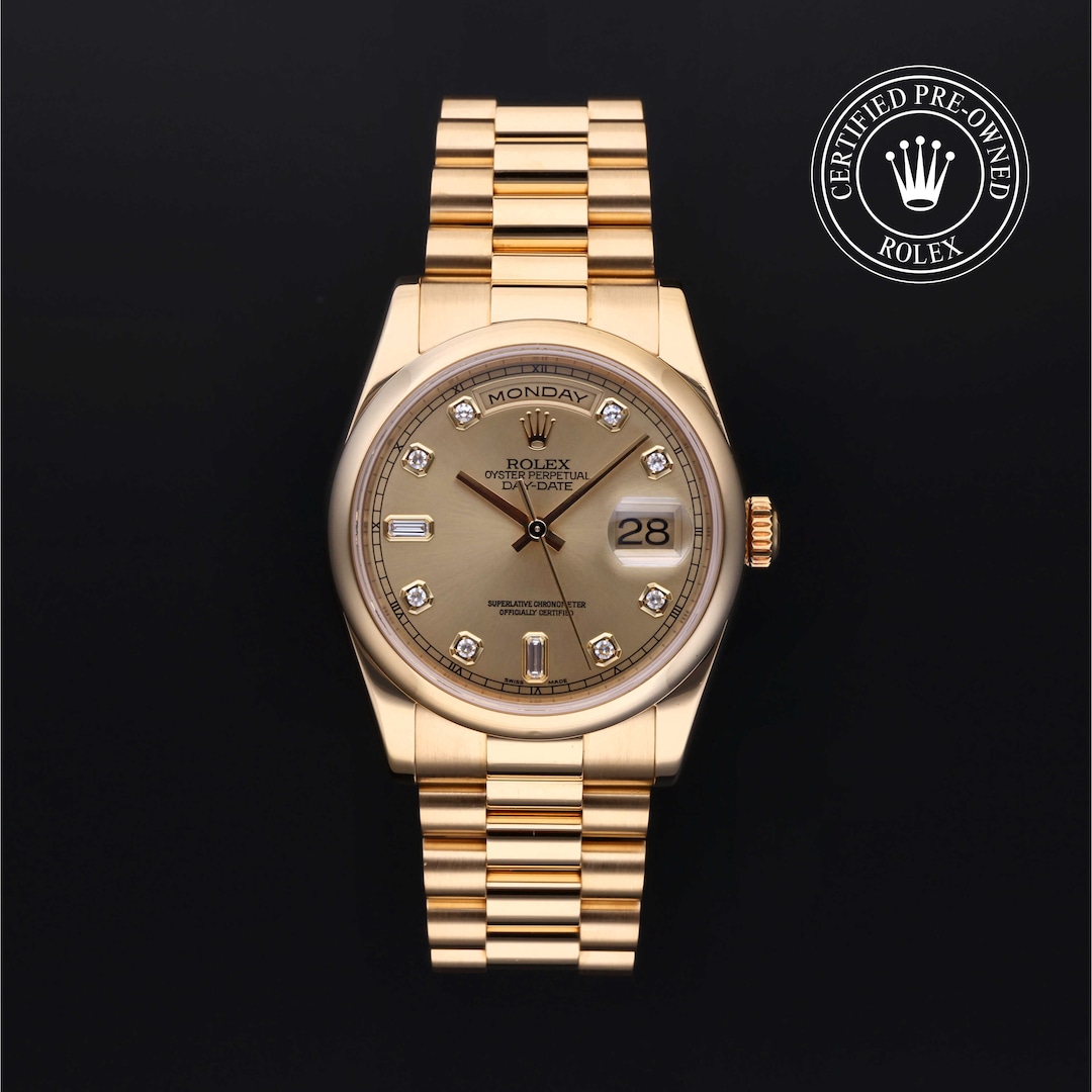 Rolex Certified Pre Owned Day Date 36 M118208 Betteridge