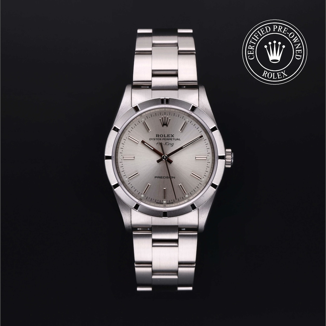 Rolex Certified Pre Owned Air King M14010 Mayors