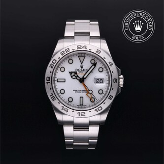 Rolex Certified Pre-Owned Explorer II Rolex Certified Pre-Owned Explorer II