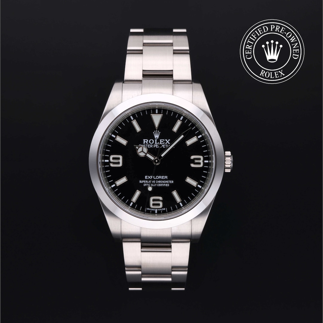 Rolex Rolex Certified Pre-Owned Explorer Rolex Rolex Certified Pre-Owned Explorer