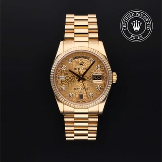 Rolex Certified Pre-Owned Day-Date 36