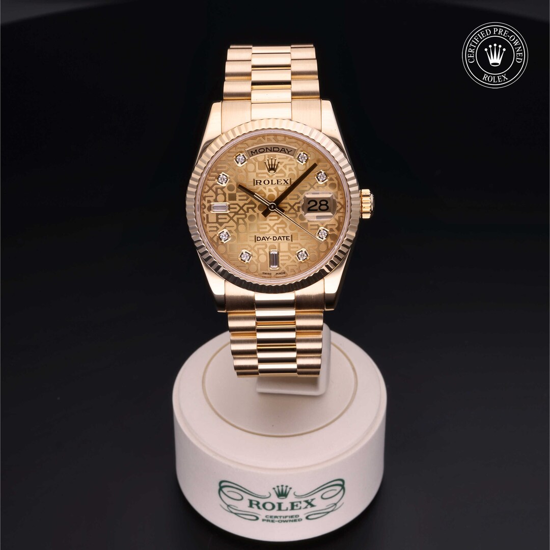 Rolex Rolex Certified Pre-Owned Day-Date 36 Rolex Rolex Certified Pre-Owned Day-Date 36