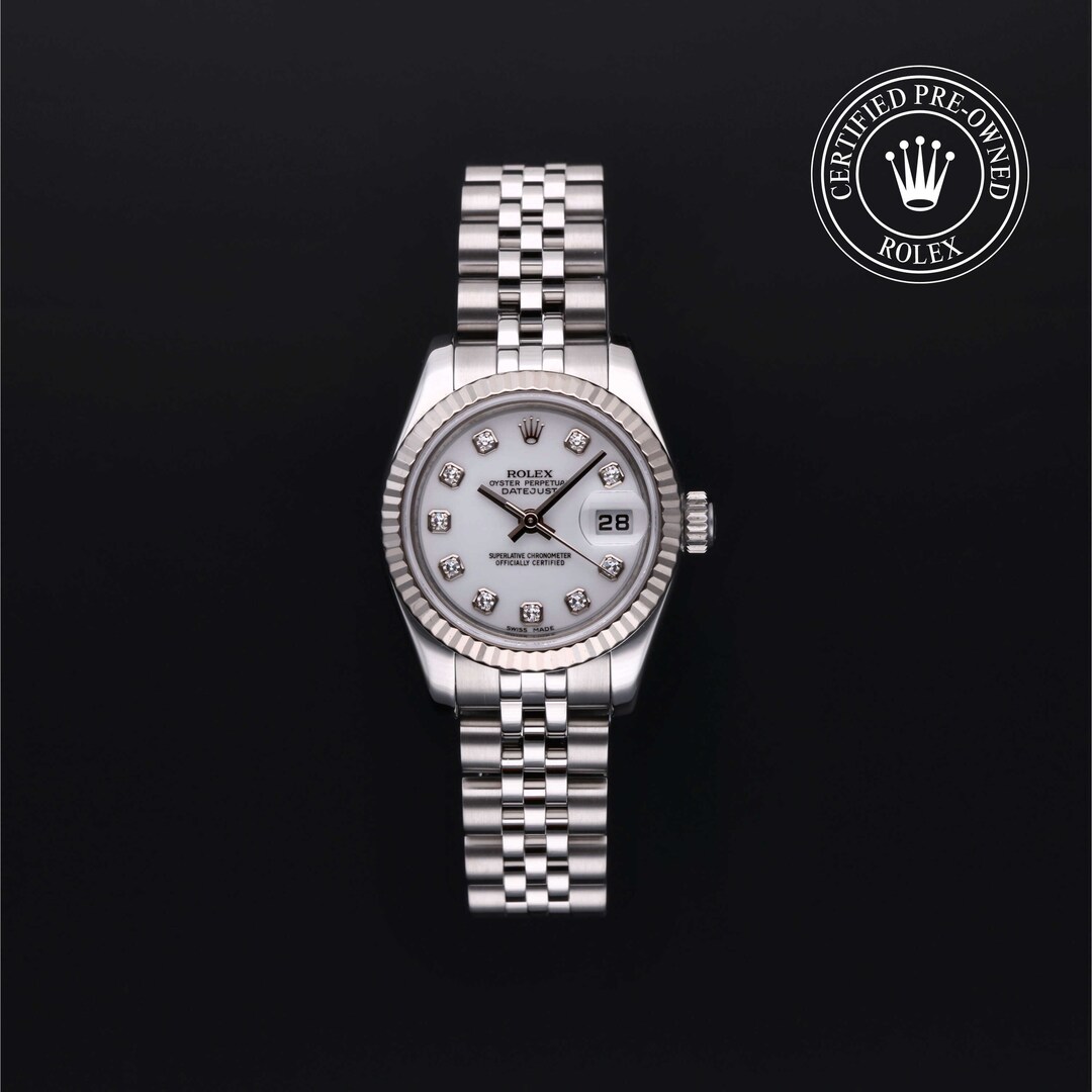 Certified pre shop owned womens rolex