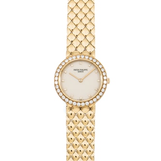 Pre-Owned Patek Philippe Calatrava 'Scales' Bracelet