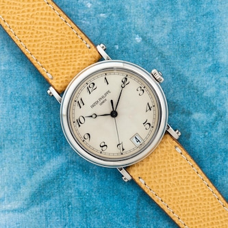 Pre-Owned Patek Philippe by Analog Shift Patek Philippe Officer's Automatic