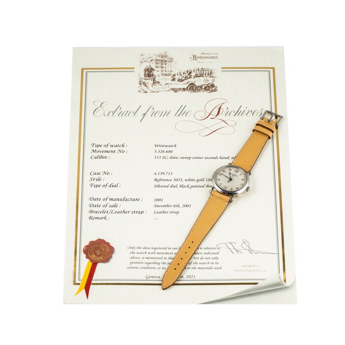 Pre-Owned Patek Philippe by Analog Shift Patek Philippe Officer's Automatic