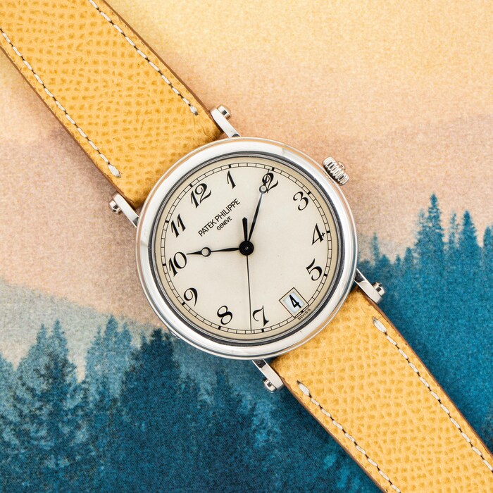 Pre-Owned Patek Philippe by Analog Shift Patek Philippe Officer's Automatic