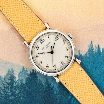 Pre-Owned Patek Philippe by Analog Shift Patek Philippe Officer's Automatic