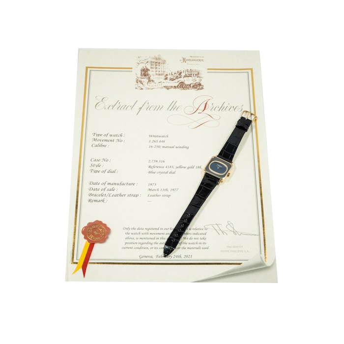 Pre-Owned Patek Philippe by Analog Shift Pre-Owned Patek Philippe Ladies Manual Wind