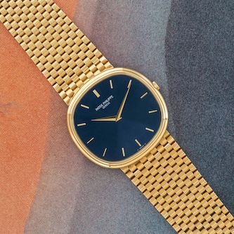 Pre-Owned Patek Philippe by Analog Shift Patek Philippe Jumbo Golden Ellipse