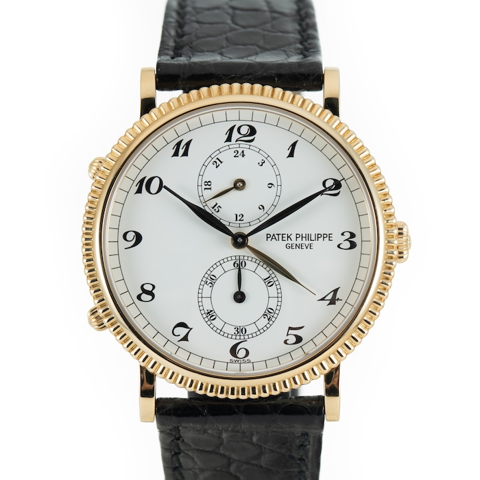 Pre-Owned Patek Philippe by Analog Shift Patek Philippe Calatrava Travel Time