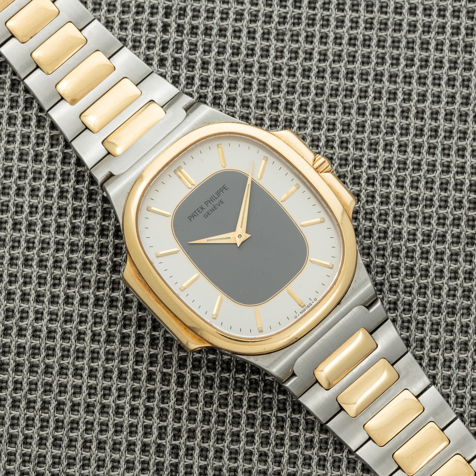 Pre-Owned Patek Philippe by Analog Shift Patek Philippe Nautilus 'Nautilipse' Two-Tone