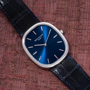 Pre-Owned Patek Philippe by Analog Shift Patek Philippe Jumbo Ellipse Platinum