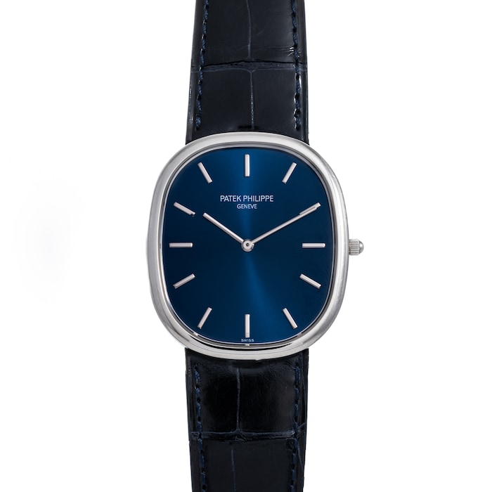 Pre-Owned Patek Philippe by Analog Shift Patek Philippe Jumbo Ellipse Platinum