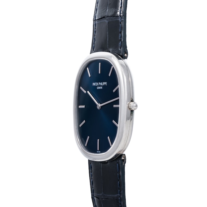 Pre-Owned Patek Philippe by Analog Shift Patek Philippe Jumbo Ellipse Platinum