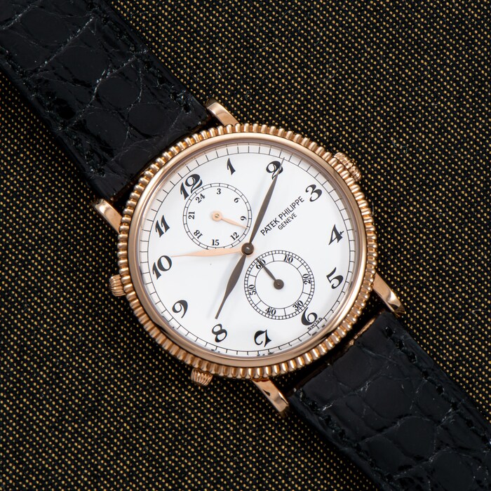 Pre-Owned Patek Philippe by Analog Shift Patek Philippe Calatrava Travel Time