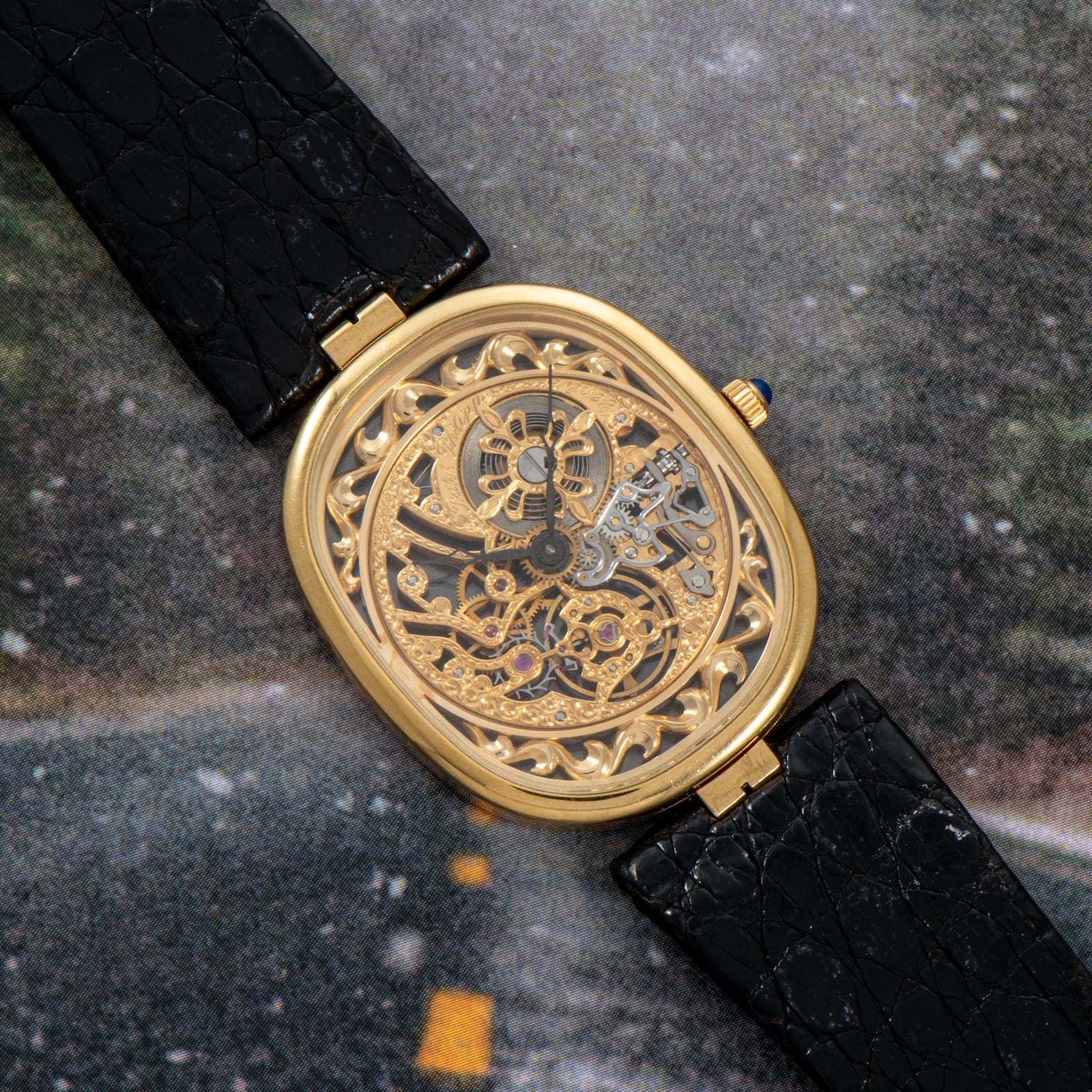 Pre-Owned Patek Philippe by Analog Shift Patek Philippe Ellipse 'Skeleton'