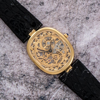 Pre-Owned Patek Philippe by Analog Shift Patek Philippe Ellipse 'Skeleton'