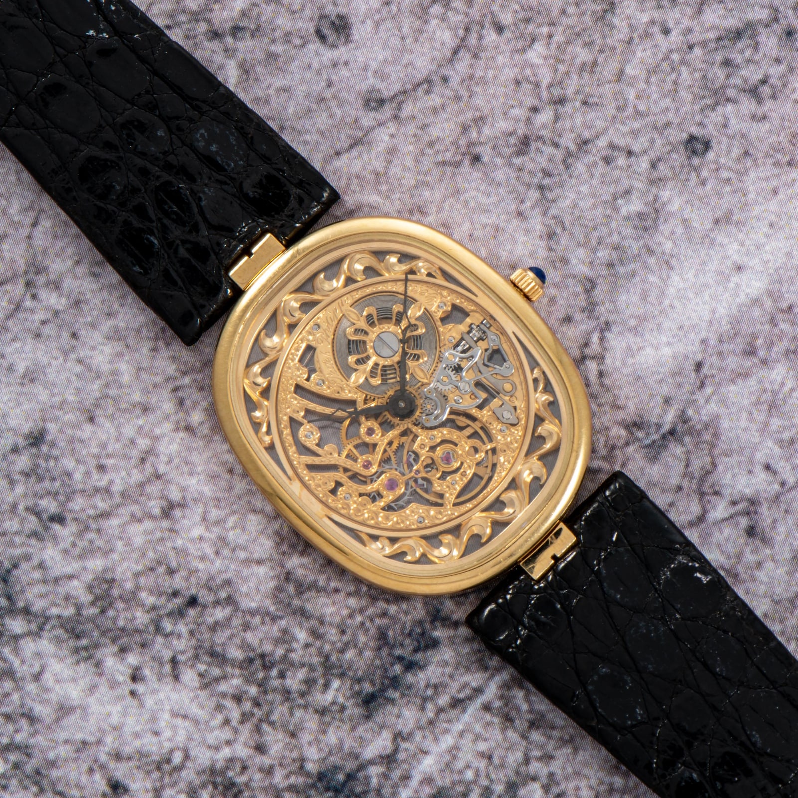 Pre-Owned Patek Philippe by Analog Shift Patek Philippe Ellipse 'Skeleton'