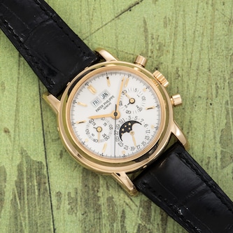 Pre-Owned Patek Philippe Perpetual Calendar Moonphase Chronograph