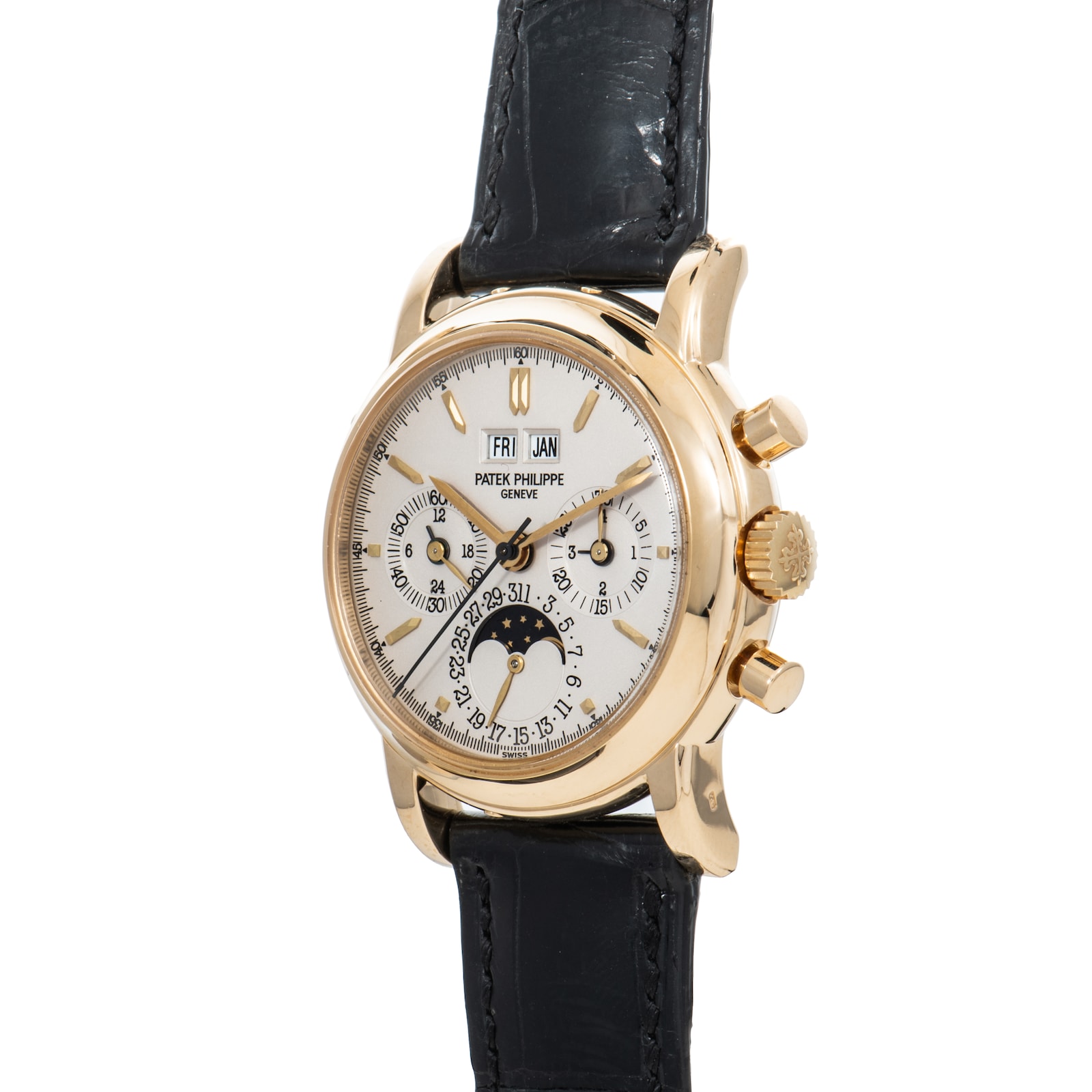 Pre-Owned Patek Philippe Perpetual Calendar Moonphase Chronograph