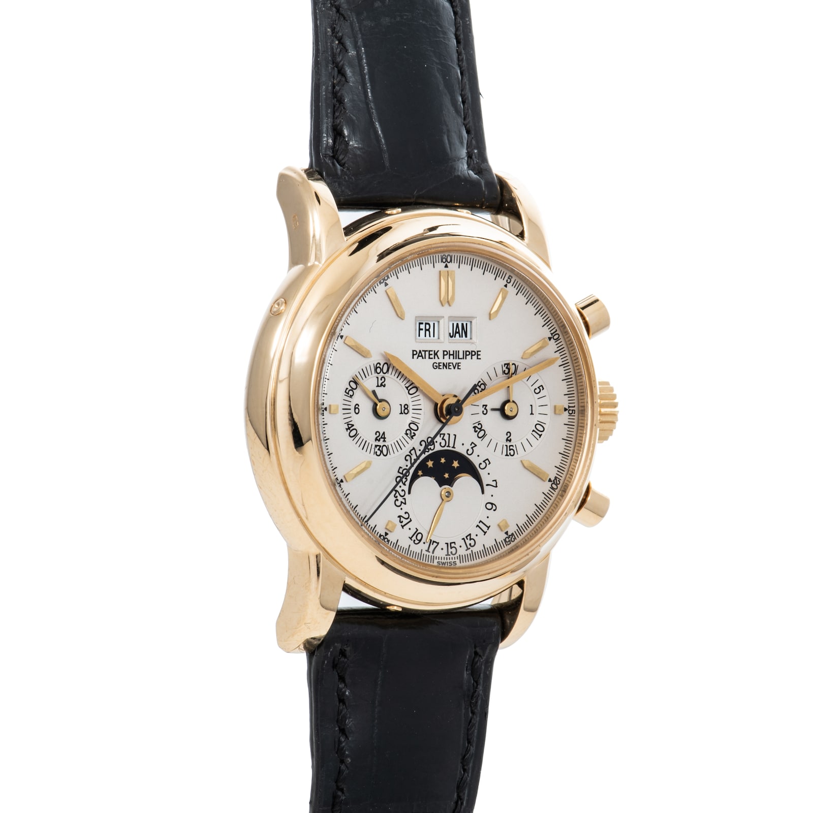 Pre-Owned Patek Philippe Perpetual Calendar Moonphase Chronograph