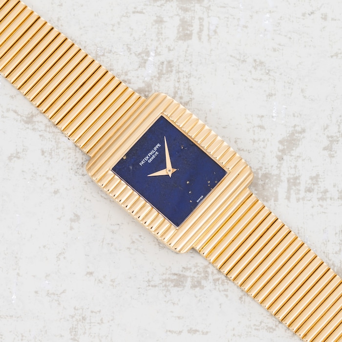 Pre-Owned Patek Philippe Ellipse Gondolo 'Lapis Lazuli'