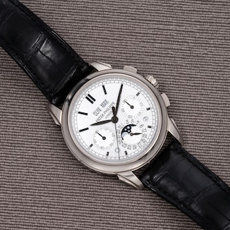 Pre-Owned Patek Philippe Perpetual Calendar Moonphase Chronograph