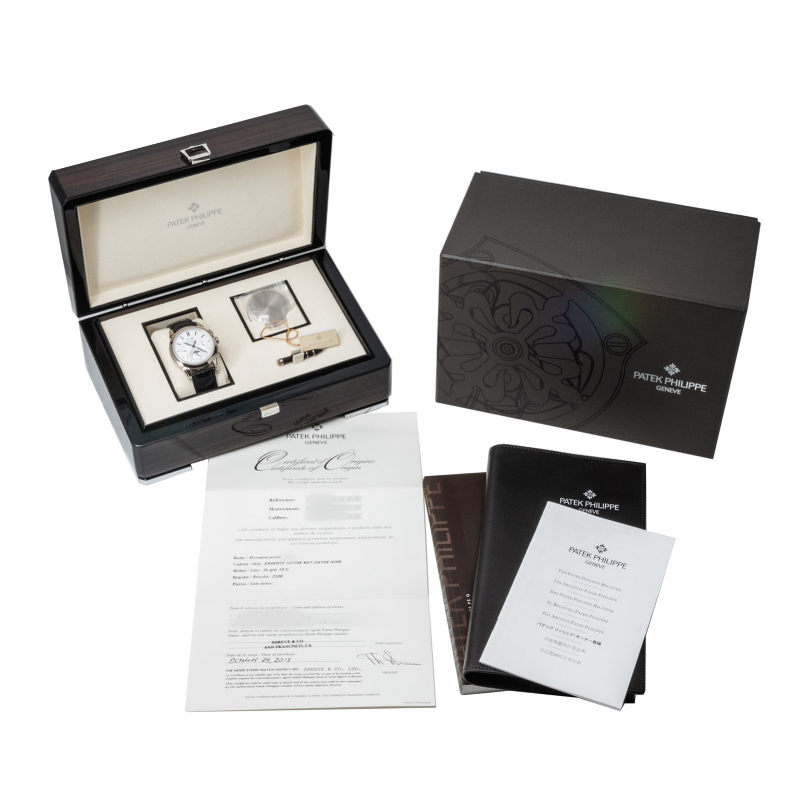 Pre-Owned Patek Philippe Perpetual Calendar Moonphase Chronograph