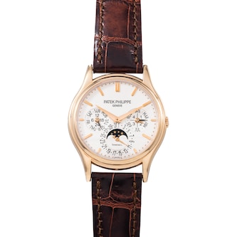 Pre-Owned Patek Philippe Perpetual Calendar 'Tiffany'