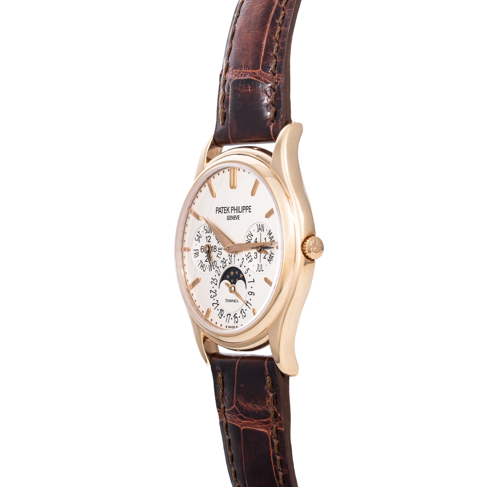 Pre-Owned Patek Philippe Perpetual Calendar 'Tiffany'