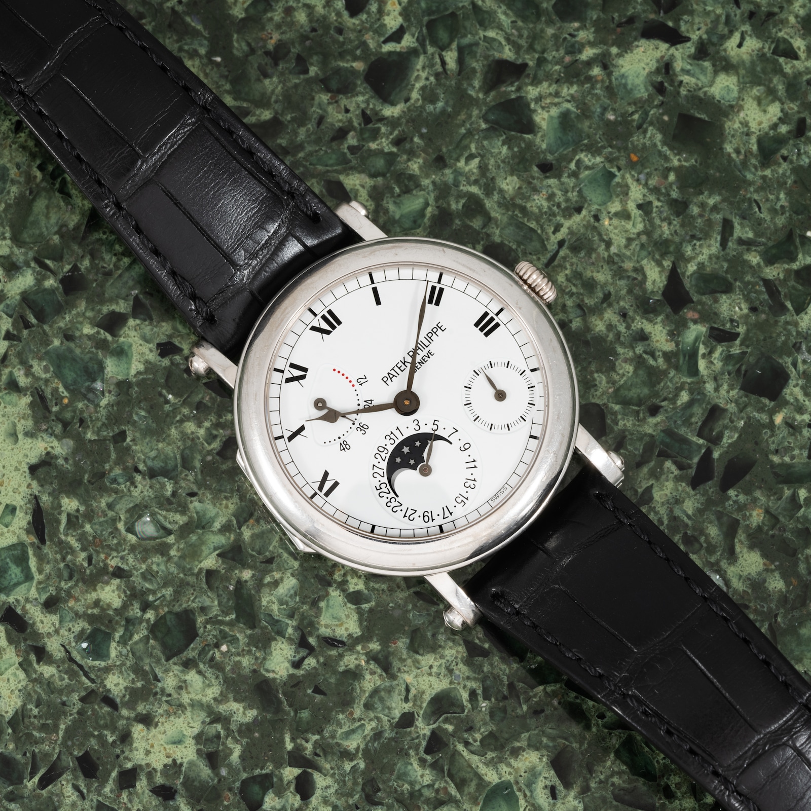 Pre-Owned Patek Philippe Complications Power Reserve Moonphase