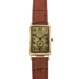 Pre-Owned Patek Philippe Birks' Rectangular Dress Watch Pre-Owned Patek Philippe Birks' Rectangular Dress Watch