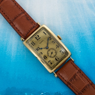 Pre-Owned Patek Philippe Birks' Rectangular Dress Watch Pre-Owned Patek Philippe Birks' Rectangular Dress Watch