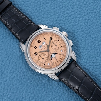 Pre-Owned Patek Philippe by Analog Shift Patek Philippe Perpetual Calendar Moonphase Chronograph 'Salmon' Pre-Owned Patek Philippe by Analog Shift Patek Philippe Perpetual Calendar Moonphase Chronograph 'Salmon'