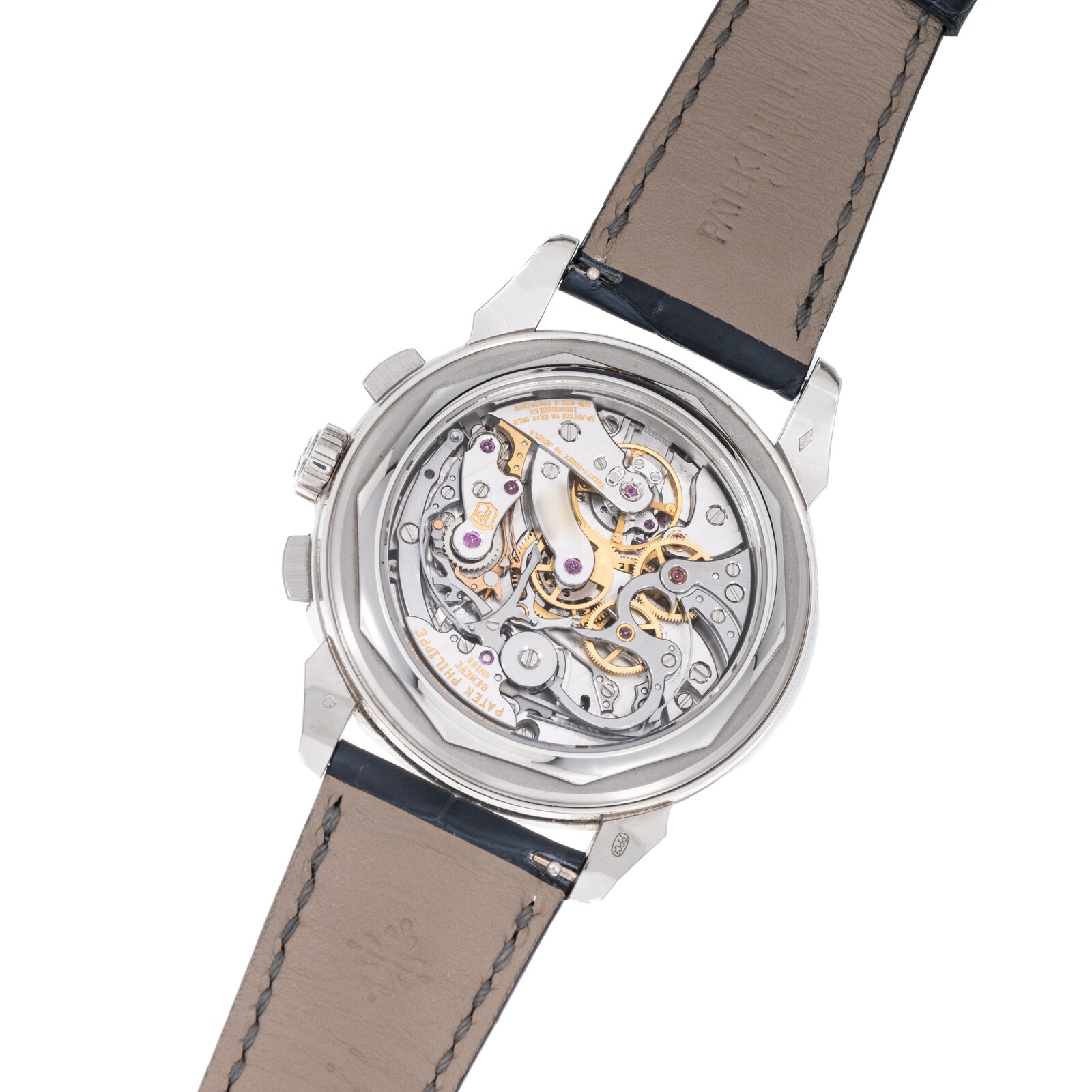 Pre-Owned Patek Philippe by Analog Shift Patek Philippe Perpetual Calendar Moonphase Chronograph 'Salmon'