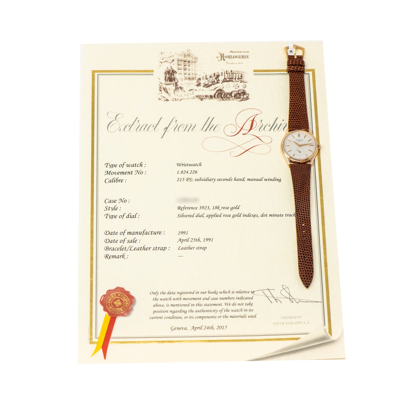Pre-Owned Patek Philippe Calatrava