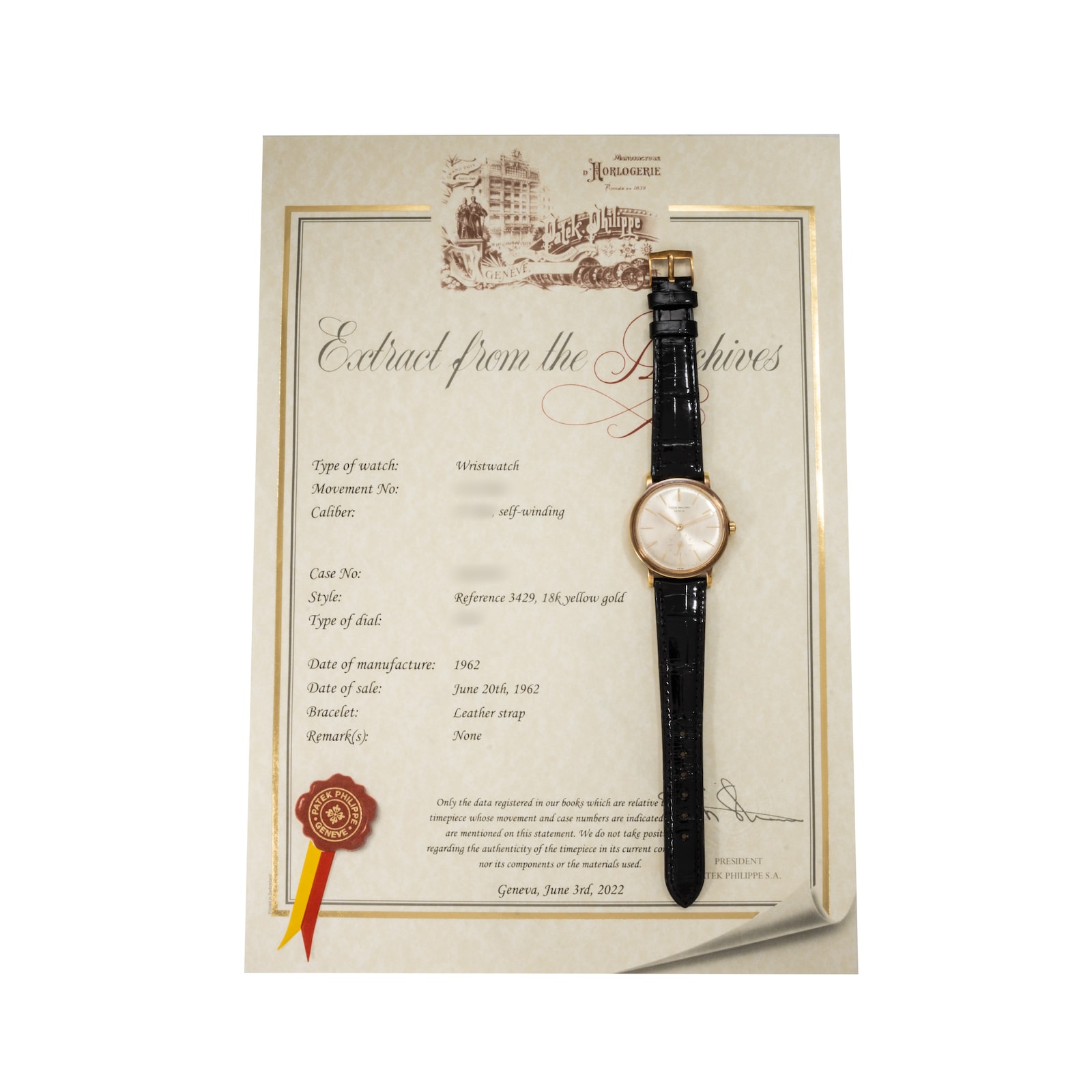 Pre-Owned Patek Philippe Calatrava 'Waterproof'
