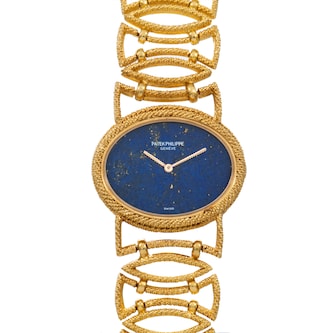 Pre-Owned Patek Philippe Ellipse 'Lapis Lazuli'