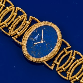 Pre-Owned Patek Philippe Ellipse 'Lapis Lazuli'