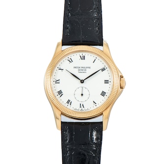 Pre-Owned Patek Philippe Calatrava 'Tiffany & Co.' Pre-Owned Patek Philippe Calatrava 'Tiffany & Co.'