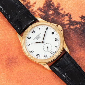 Pre-Owned Patek Philippe Calatrava 'Tiffany & Co.' Pre-Owned Patek Philippe Calatrava 'Tiffany & Co.'